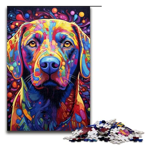 Puzzle für Erwachsene, 1000 Bunte Leoparden-Puzzles für Erwachsene, Holzpuzzle, Denksportaufgabe, Größe 50 x 75 cm Puzzle für Erwachsene, 1000 Bunte Leoparden-Puzzles für Erwachsene, Holzpuzzle, Denksportaufgabe, Größe 50 x 75 cm von LLONGKT
