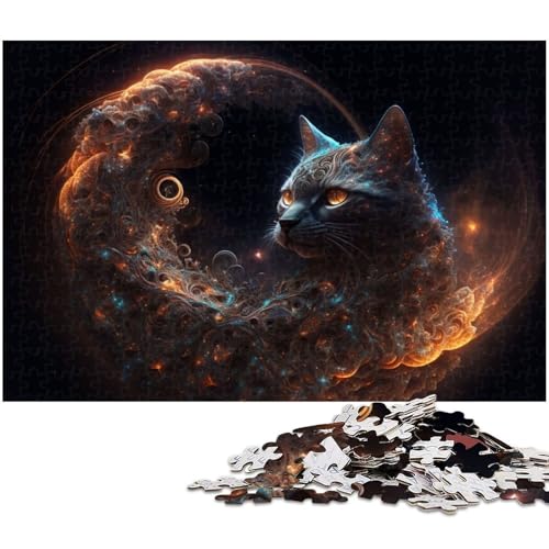 Puzzle für Erwachsene, 1000 Katzen-Puzzle, Lernspiel für Erwachsene, Größe 50 x 75 cm Puzzle für Erwachsene, 1000 Katzen-Puzzle, Lernspiel für Erwachsene, Größe 50 x 75 cm von LLONGKT