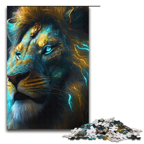 Puzzle für Erwachsene, 1000 Teile, „Der König Aller Puzzles“, Lernspiele, Heimdekoration, Puzzle, Heimkunstdekor, Größe 38 x 26 cm Puzzle für Erwachsene, 1000 Teile, „Der König Aller Puzzles“, Lernspiele, Heimdekoration, Puzzle, Heimkunstdekor, Größe 38 x 26 cm von LLONGKT