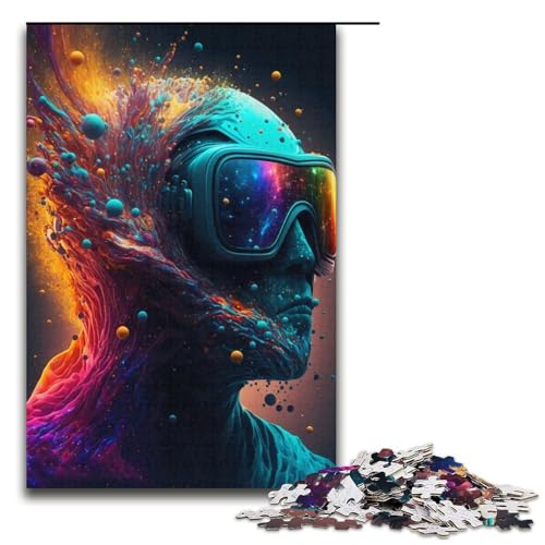 Puzzle für Erwachsene, 1000 Teile, „Gesicht des Universums“, anspruchsvolles Spiel, tolles Geschenk für Spiele, geeignet für und Jugendliche ab 14 Jahren, Größe 38 x 26 cm Puzzle für Erwachsene, 1000 Teile, „Gesicht des Universums“, anspruchsvolles Spiel, tolles Geschenk für Spiele, geeignet für und Jugendliche ab 14 Jahren, Größe 38 x 26 cm von LLONGKT