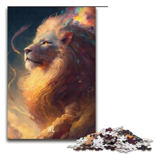 Puzzle für Erwachsene, 1000 Teile, „Stolz und Macht“, Puzzlespiel, tolle Geschenke zu Weihnachten für Teenager ab 14 Jahren, Größe 38 x 26 cm Puzzle für Erwachsene, 1000 Teile, „Stolz und Macht“, Puzzlespiel, tolle Geschenke zu Weihnachten für Teenager ab 14 Jahren, Größe 38 x 26 cm von LLONGKT