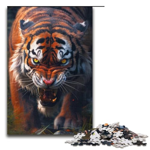 Puzzle für Erwachsene, 1000 Teile, „The Roaming Tigers“, Eltern-Kind-Interaktion, geeignet für Jugendliche ab 14 Jahren von LLONGKT