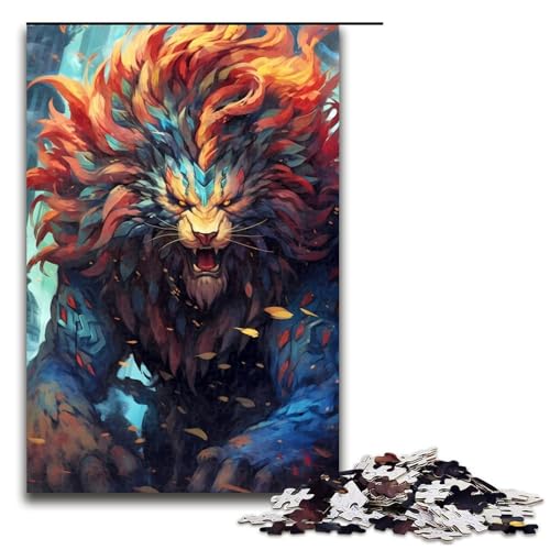 Puzzle für Erwachsene, 1000 Teile, Allmächtiger Löwengott, Lernspiele für Zuhause, DIY-Spielzeug, Lernspiel für Geburtstag, Weihnachten, Größe 50 x 75 cm Puzzle für Erwachsene, 1000 Teile, Allmächtiger Löwengott, Lernspiele für Zuhause, DIY-Spielzeug, Lernspiel für Geburtstag, Weihnachten, Größe 50 x 75 cm von LLONGKT