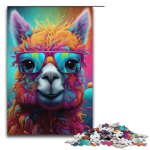 Puzzle für Erwachsene, 1000 Teile, Alpaka, Lernspiele für Zuhause, DIY-Spielzeug, Lernspiel für Geburtstag, Weihnachten, Größe 38 x 26 cm Puzzle für Erwachsene, 1000 Teile, Alpaka, Lernspiele für Zuhause, DIY-Spielzeug, Lernspiel für Geburtstag, Weihnachten, Größe 38 x 26 cm von LLONGKT