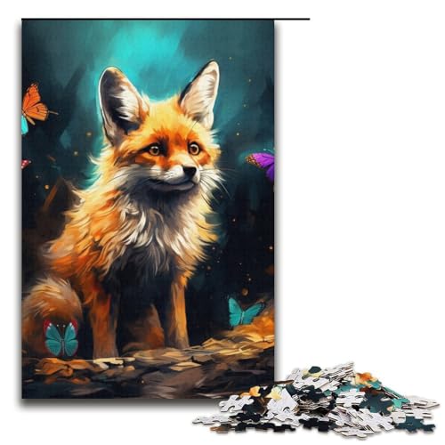 Puzzle für Erwachsene, 1000 Teile, Art Fox, Lernspiele für Zuhause, DIY-Spielzeug, Lernspiel für Geburtstag, Weihnachten, Größe 38 x 26 cm Puzzle für Erwachsene, 1000 Teile, Art Fox, Lernspiele für Zuhause, DIY-Spielzeug, Lernspiel für Geburtstag, Weihnachten, Größe 38 x 26 cm von LLONGKT
