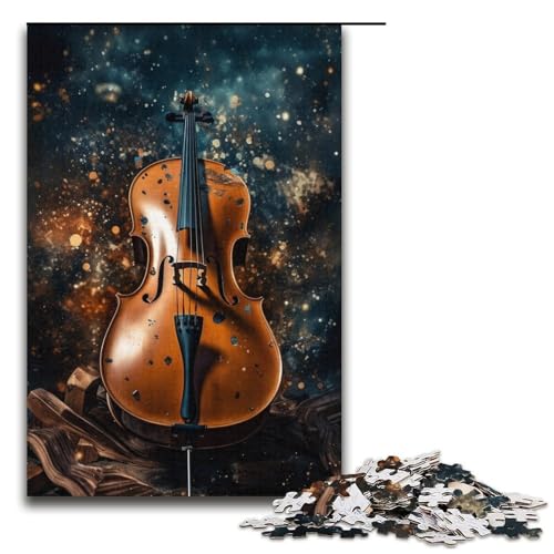 Puzzle für Erwachsene, 1000 Teile, Art Star Violinen-Puzzle – anspruchsvolles Spiel, tolles Geschenk für Spiele, geeignet für und Jugendliche ab 14 Jahren, Größe 38 x 26 cm Puzzle für Erwachsene, 1000 Teile, Art Star Violinen-Puzzle – anspruchsvolles Spiel, tolles Geschenk für Spiele, geeignet für und Jugendliche ab 14 Jahren, Größe 38 x 26 cm von LLONGKT