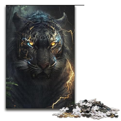 Puzzle für Erwachsene, 1000 Teile, Art Tigers, Lernspiele für Zuhause, DIY-Spielzeug, Lernspiel für Geburtstag, Weihnachten, Größe 38 x 26 cm Puzzle für Erwachsene, 1000 Teile, Art Tigers, Lernspiele für Zuhause, DIY-Spielzeug, Lernspiel für Geburtstag, Weihnachten, Größe 38 x 26 cm von LLONGKT
