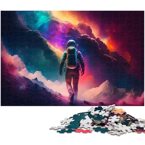 Puzzle für Erwachsene, 1000 Teile, Astronauten-Denkspiel, ganze Familie, Größe 50 x 75 cm Puzzle für Erwachsene, 1000 Teile, Astronauten-Denkspiel, ganze Familie, Größe 50 x 75 cm von LLONGKT