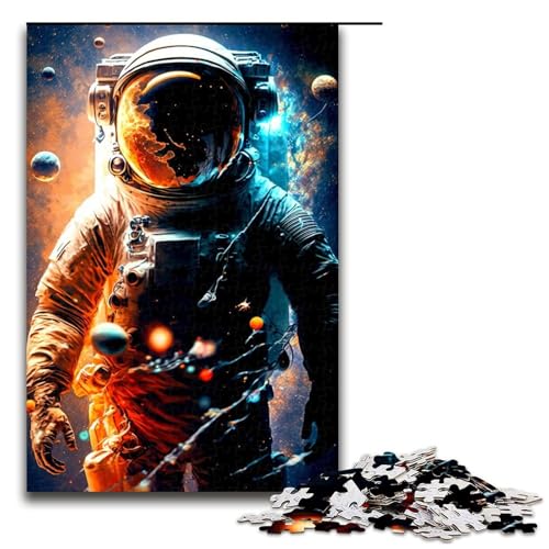 Puzzle für Erwachsene, 1000 Teile, Astronauten-Lernspiele für Zuhause, DIY-Spielzeug, Lernspiel für Geburtstag, Weihnachten, Größe 50 x 75 cm Puzzle für Erwachsene, 1000 Teile, Astronauten-Lernspiele für Zuhause, DIY-Spielzeug, Lernspiel für Geburtstag, Weihnachten, Größe 50 x 75 cm von LLONGKT
