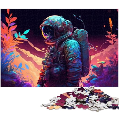 Puzzle für Erwachsene, 1000 Teile, Astronauten-Puzzle, Spaß für die ganze Familie, Geburtstagsgeschenk, Geschenke, Wandkunst, Größe 38 x 26 cm Puzzle für Erwachsene, 1000 Teile, Astronauten-Puzzle, Spaß für die ganze Familie, Geburtstagsgeschenk, Geschenke, Wandkunst, Größe 38 x 26 cm von LLONGKT
