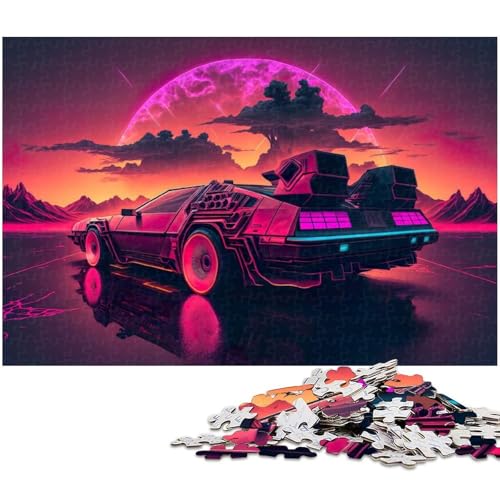 Puzzle für Erwachsene, 1000 Teile, Auto-Sonnenuntergang, Wanddekoration, einzigartige Geburtstags, Größe 38 x 26 cm Puzzle für Erwachsene, 1000 Teile, Auto-Sonnenuntergang, Wanddekoration, einzigartige Geburtstags, Größe 38 x 26 cm von LLONGKT