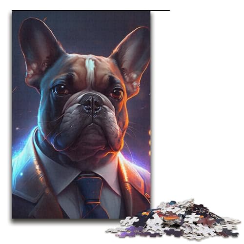 Puzzle für Erwachsene, 1000 Teile, Boss Bulldog, Lernspiele für Zuhause, DIY-Spielzeug, Lernspiel für Geburtstag, Weihnachten, Größe 38 x 26 cm Puzzle für Erwachsene, 1000 Teile, Boss Bulldog, Lernspiele für Zuhause, DIY-Spielzeug, Lernspiel für Geburtstag, Weihnachten, Größe 38 x 26 cm von LLONGKT