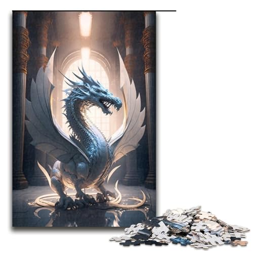 Puzzle für Erwachsene, 1000 Teile, Brave Dragon, Lernspiele für Zuhause, DIY-Spielzeug, Lernspiel für Geburtstag, Weihnachten, Größe 50 x 75 cm Puzzle für Erwachsene, 1000 Teile, Brave Dragon, Lernspiele für Zuhause, DIY-Spielzeug, Lernspiel für Geburtstag, Weihnachten, Größe 50 x 75 cm von LLONGKT