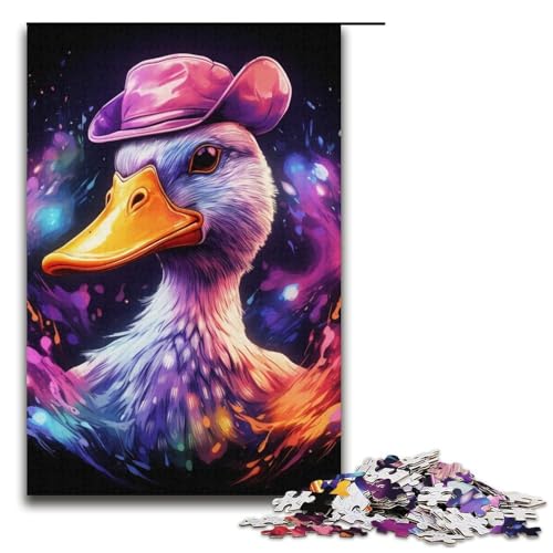 Puzzle für Erwachsene, 1000 Teile, Bunte Kunstenten, Lernspiele für Zuhause, DIY-Spielzeug, Lernspiel für Geburtstag, Weihnachten, Größe 38 x 26 cm Puzzle für Erwachsene, 1000 Teile, Bunte Kunstenten, Lernspiele für Zuhause, DIY-Spielzeug, Lernspiel für Geburtstag, Weihnachten, Größe 38 x 26 cm von LLONGKT