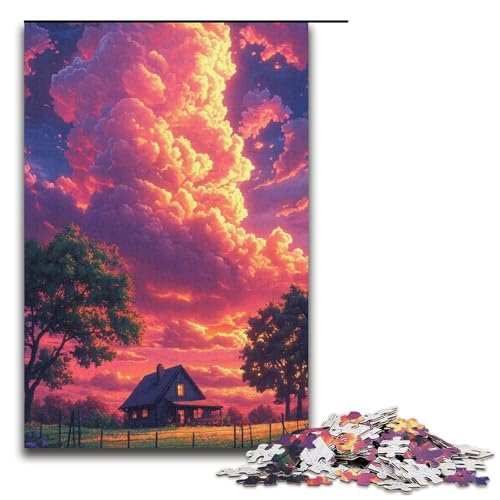 Puzzle für Erwachsene, 1000 Teile, Bunte Wolken, Eltern-Kind-Interaktion, geeignet für Jugendliche ab 14 Jahren Puzzle für Erwachsene, 1000 Teile, Bunte Wolken, Eltern-Kind-Interaktion, geeignet für Jugendliche ab 14 Jahren von LLONGKT