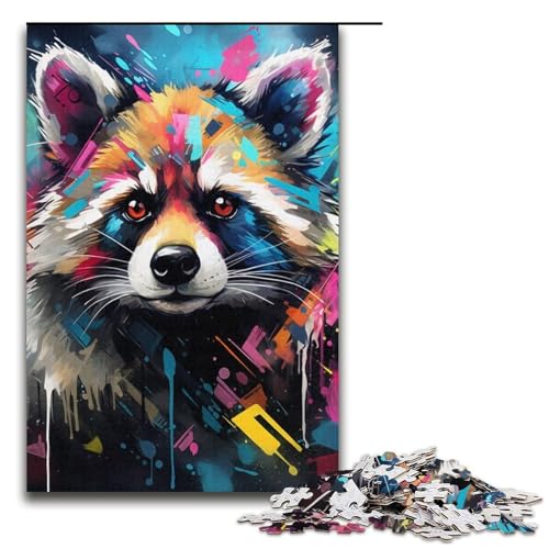 Puzzle für Erwachsene, 1000 Teile, Buntglas-Flugzeug-Puzzle – anspruchsvolles Spiel, tolles Geschenk für Spiele, geeignet für und Jugendliche ab 14 Jahren, Größe 38 x 26 cm von LLONGKT