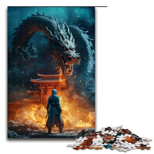 Puzzle für Erwachsene, 1000 Teile, Der Drachenlord, Lernpuzzle, für die Heimdekoration, Größe 50 x 75 cm Puzzle für Erwachsene, 1000 Teile, Der Drachenlord, Lernpuzzle, für die Heimdekoration, Größe 50 x 75 cm von LLONGKT