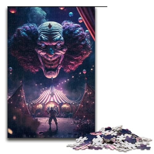 Puzzle für Erwachsene, 1000 Teile, Der Zirkus, Lernspiele für Zuhause, DIY-Spielzeug, Lernspiel für Geburtstag, Weihnachten, Größe 50 x 75 cm Puzzle für Erwachsene, 1000 Teile, Der Zirkus, Lernspiele für Zuhause, DIY-Spielzeug, Lernspiel für Geburtstag, Weihnachten, Größe 50 x 75 cm von LLONGKT