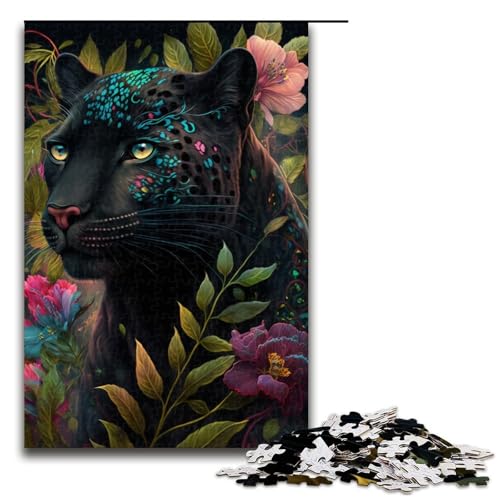 Puzzle für Erwachsene, 1000 Teile, Dschungel-Leoparden-Puzzle – anspruchsvolles Spiel, tolles Geschenk für Spiele, geeignet für und Jugendliche ab 14 Jahren, Größe 50 x 75 cm Puzzle für Erwachsene, 1000 Teile, Dschungel-Leoparden-Puzzle – anspruchsvolles Spiel, tolles Geschenk für Spiele, geeignet für und Jugendliche ab 14 Jahren, Größe 50 x 75 cm von LLONGKT