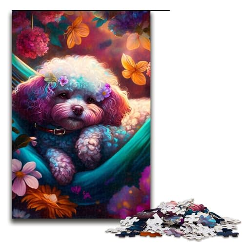 Puzzle für Erwachsene, 1000 Teile, Dschungelhasen-Puzzle für die Heimdekoration, Größe 50 x 75 cm von LLONGKT