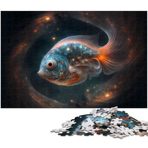 Puzzle für Erwachsene, 1000 Teile, Fisch-Puzzle, Eltern-Kind-Interaktion, geeignet für Jugendliche ab 14 Jahren von LLONGKT