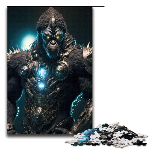Puzzle für Erwachsene, 1000 Teile, Future Gorilla Puzzle – anspruchsvolles Spiel, tolles Geschenk für Spiele, geeignet für und Jugendliche ab 14 Jahren, Größe 50 x 75 cm Puzzle für Erwachsene, 1000 Teile, Future Gorilla Puzzle – anspruchsvolles Spiel, tolles Geschenk für Spiele, geeignet für und Jugendliche ab 14 Jahren, Größe 50 x 75 cm von LLONGKT