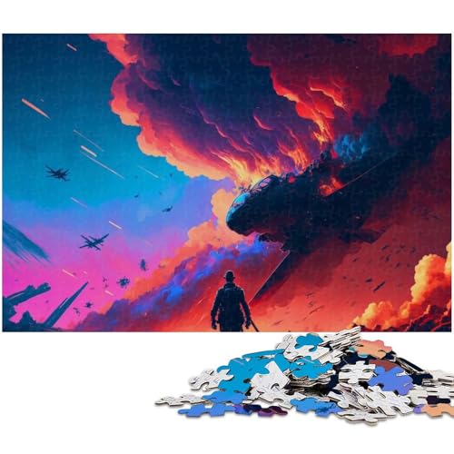 Puzzle für Erwachsene, 1000 Teile, Futuristischer Krieg im Weltraum, Eltern-Kind-Interaktion, Geeignet für Jugendliche ab 14 Jahren Puzzle für Erwachsene, 1000 Teile, Futuristischer Krieg im Weltraum, Eltern-Kind-Interaktion, Geeignet für Jugendliche ab 14 Jahren von LLONGKT