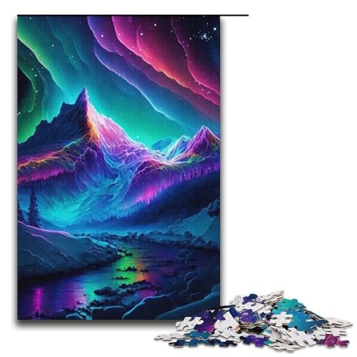Puzzle für Erwachsene, 1000 Teile, Galaxie-Landschaft, Lernspiele für Zuhause, DIY-Spielzeug, Lernspiel für Geburtstag, Weihnachten, Größe 38 x 26 cm Puzzle für Erwachsene, 1000 Teile, Galaxie-Landschaft, Lernspiele für Zuhause, DIY-Spielzeug, Lernspiel für Geburtstag, Weihnachten, Größe 38 x 26 cm von LLONGKT