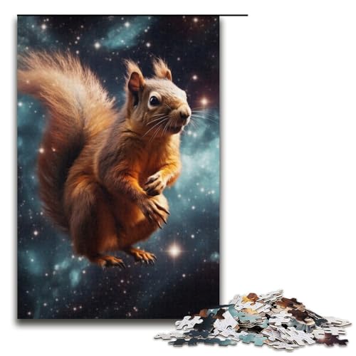 Puzzle für Erwachsene, 1000 Teile, Galaxien, Eichhörnchen, Lernspiele für Zuhause, DIY-Spielzeug, Lernspiel für Geburtstag, Weihnachten, Größe 38 x 26 cm Puzzle für Erwachsene, 1000 Teile, Galaxien, Eichhörnchen, Lernspiele für Zuhause, DIY-Spielzeug, Lernspiel für Geburtstag, Weihnachten, Größe 38 x 26 cm von LLONGKT