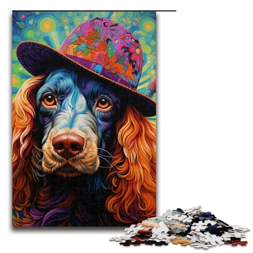 Puzzle für Erwachsene, 1000 Teile, Hunde-Denkspiel, einzigartiges Geburtstags-Puzzle, Größe 50 x 75 cm Puzzle für Erwachsene, 1000 Teile, Hunde-Denkspiel, einzigartiges Geburtstags-Puzzle, Größe 50 x 75 cm von LLONGKT