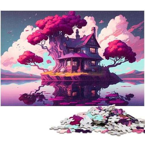 Puzzle für Erwachsene, 1000 Teile, Insellandschaft, Spielzeug, Lernspiele, Stressabbau, Geschenk für Geburtstage, Größe 50 x 75 cm Puzzle für Erwachsene, 1000 Teile, Insellandschaft, Spielzeug, Lernspiele, Stressabbau, Geschenk für Geburtstage, Größe 50 x 75 cm von LLONGKT