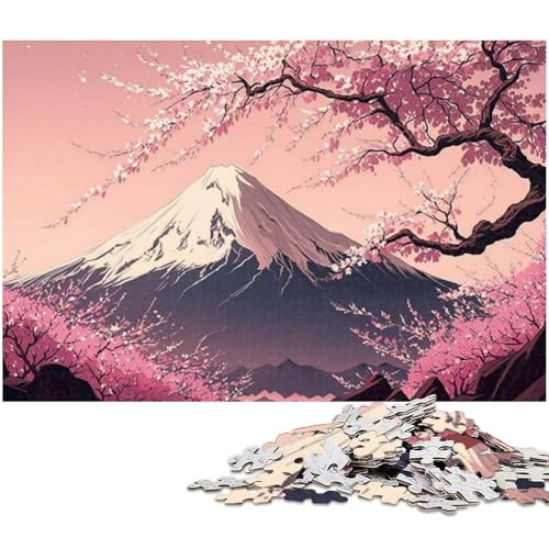 Puzzle für Erwachsene, 1000 Teile, Kirschblütenbaumgipfel, Spaß für die ganze Familie, lustige Aktivitäten zu Hause, Geburtstagsgeschenk, Reisegeschenk, Größe 50 x 75 cm Puzzle für Erwachsene, 1000 Teile, Kirschblütenbaumgipfel, Spaß für die ganze Familie, lustige Aktivitäten zu Hause, Geburtstagsgeschenk, Reisegeschenk, Größe 50 x 75 cm von LLONGKT