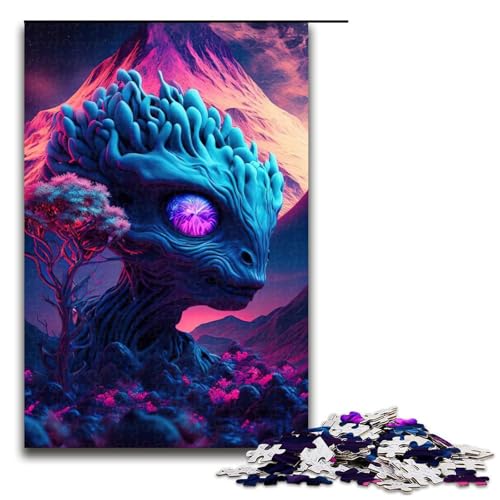 Puzzle für Erwachsene, 1000 Teile, Kreaturen-Puzzle, Lernpuzzle, Größe 50 x 75 cm von LLONGKT