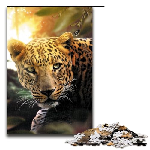 Puzzle für Erwachsene, 1000 Teile, Leopard und Schmetterling, Stressabbau, Weihnachtswunschliste mit Weihnachtsmann, Größe 50 x 75 cm Puzzle für Erwachsene, 1000 Teile, Leopard und Schmetterling, Stressabbau, Weihnachtswunschliste mit Weihnachtsmann, Größe 50 x 75 cm von LLONGKT