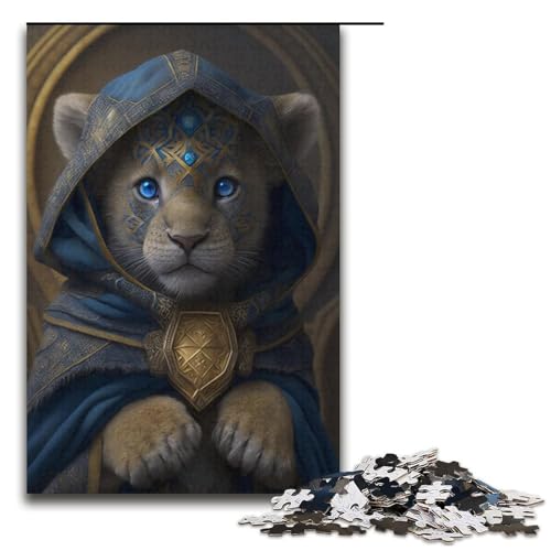 Puzzle für Erwachsene, 1000 Teile, Löwe, Lernspiele für Zuhause, DIY-Spielzeug, Lernspiel für Geburtstag, Weihnachten, Größe 38 x 26 cm Puzzle für Erwachsene, 1000 Teile, Löwe, Lernspiele für Zuhause, DIY-Spielzeug, Lernspiel für Geburtstag, Weihnachten, Größe 38 x 26 cm von LLONGKT