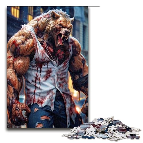 Puzzle für Erwachsene, 1000 Teile, Löwe, Lernspiele für Zuhause, DIY-Spielzeug, Lernspiel für Geburtstag, Weihnachten, Größe 50 x 75 cm Puzzle für Erwachsene, 1000 Teile, Löwe, Lernspiele für Zuhause, DIY-Spielzeug, Lernspiel für Geburtstag, Weihnachten, Größe 50 x 75 cm von LLONGKT