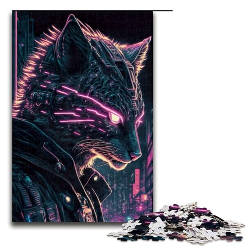 Puzzle für Erwachsene, 1000 Teile, Löwe, Mensch, Lernspiele für Zuhause, DIY-Spielzeug, Lernspiel für Geburtstag, Weihnachten, Größe 50 x 75 cm Puzzle für Erwachsene, 1000 Teile, Löwe, Mensch, Lernspiele für Zuhause, DIY-Spielzeug, Lernspiel für Geburtstag, Weihnachten, Größe 50 x 75 cm von LLONGKT