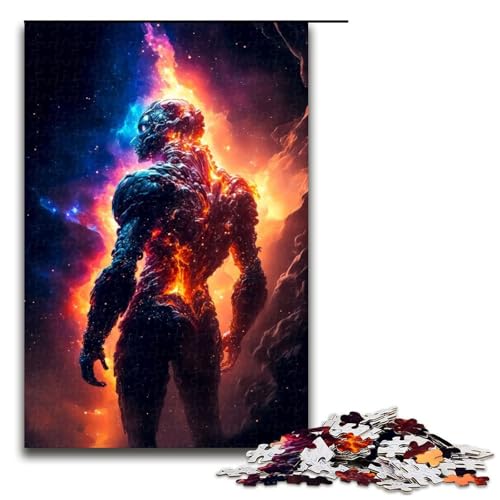 Puzzle für Erwachsene, 1000 Teile, Marsianer-Puzzle, Spielzeug zum Stressabbau, schwierige Herausforderung, Größe 50 x 75 cm Puzzle für Erwachsene, 1000 Teile, Marsianer-Puzzle, Spielzeug zum Stressabbau, schwierige Herausforderung, Größe 50 x 75 cm von LLONGKT