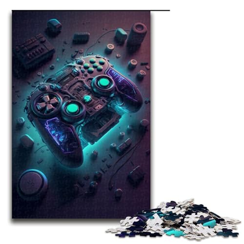 Puzzle für Erwachsene, 1000 Teile, Mgame-Puzzle, Spielzeug, Denkspiel, Geburtstagsgeschenk, Geschenke, Wandkunst (Größe 50 x 75 cm) von LLONGKT