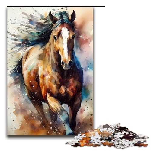 Puzzle für Erwachsene, 1000 Teile, Pferde- und Tier-Puzzle, Lernspiele für Zuhause, DIY-Spielzeug, Weihnachtswunschliste mit Weihnachtsmann, Größe 50 x 75 cm Puzzle für Erwachsene, 1000 Teile, Pferde- und Tier-Puzzle, Lernspiele für Zuhause, DIY-Spielzeug, Weihnachtswunschliste mit Weihnachtsmann, Größe 50 x 75 cm von LLONGKT