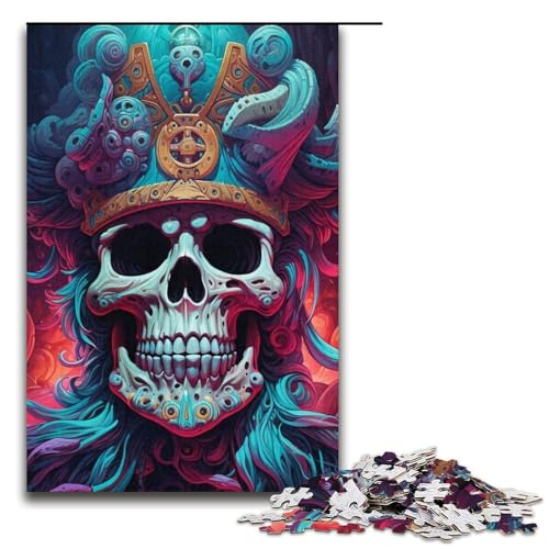 Puzzle für Erwachsene, 1000 Teile, Piratenkapitän-Totenkopf-Puzzle, Eltern-Kind-Interaktion, geeignet für Jugendliche ab 14 Jahren Puzzle für Erwachsene, 1000 Teile, Piratenkapitän-Totenkopf-Puzzle, Eltern-Kind-Interaktion, geeignet für Jugendliche ab 14 Jahren von LLONGKT
