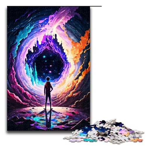 Puzzle für Erwachsene, 1000 Teile, Portal, Weltraum, Lernspiele für Zuhause, DIY-Spielzeug, Lernspiel für Geburtstag, Weihnachten, Größe 50 x 75 cm Puzzle für Erwachsene, 1000 Teile, Portal, Weltraum, Lernspiele für Zuhause, DIY-Spielzeug, Lernspiel für Geburtstag, Weihnachten, Größe 50 x 75 cm von LLONGKT