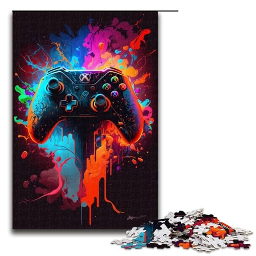 Puzzle für Erwachsene, 1000 Teile, Puzzle-Spielzeug, Denkspiel, Geburtstagsgeschenk, Geschenke, Wandkunst (Größe 50 x 75 cm) von LLONGKT