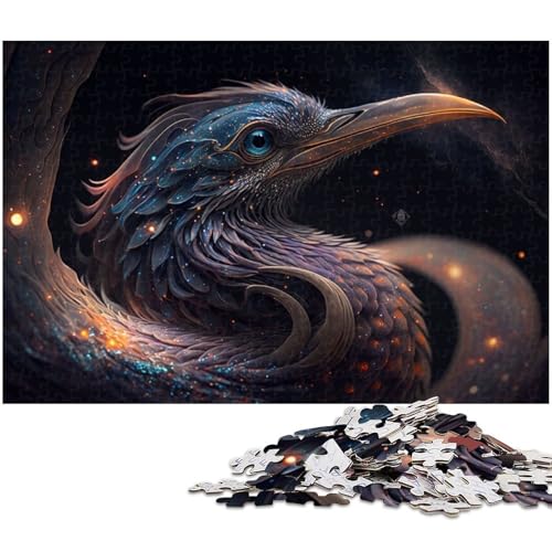 Puzzle für Erwachsene, 1000 Teile, Reiher-Puzzle, Eltern-Kind-Interaktion, geeignet für Jugendliche ab 14 Jahren von LLONGKT