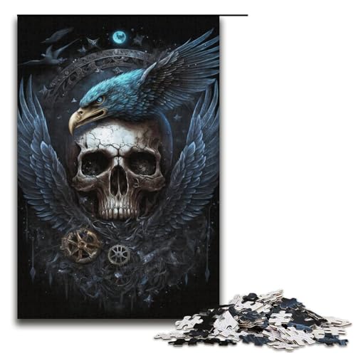 Puzzle für Erwachsene, 1000 Teile, SKU;; Puzzle-Spielzeug, Lernspiele, Stressabbau, EIN Kunstwerk, Größe 38 x 26 cm von LLONGKT
