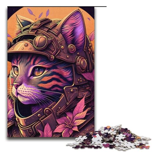 Puzzle für Erwachsene, 1000 Teile, Sakura-Puzzle mit japanischer Katze – anspruchsvolles Spiel, tolles Geschenk für Spiele, geeignet für und Jugendliche ab 14 Jahren, Größe 38 x 26 cm Puzzle für Erwachsene, 1000 Teile, Sakura-Puzzle mit japanischer Katze – anspruchsvolles Spiel, tolles Geschenk für Spiele, geeignet für und Jugendliche ab 14 Jahren, Größe 38 x 26 cm von LLONGKT