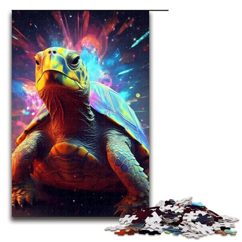 Puzzle für Erwachsene, 1000 Teile, Schildkröte, buntes Puzzle – anspruchsvolles Spiel, tolles Geschenk für Spiele, geeignet für und Jugendliche ab 14 Jahren, Größe 50 x 75 cm Puzzle für Erwachsene, 1000 Teile, Schildkröte, buntes Puzzle – anspruchsvolles Spiel, tolles Geschenk für Spiele, geeignet für und Jugendliche ab 14 Jahren, Größe 50 x 75 cm von LLONGKT