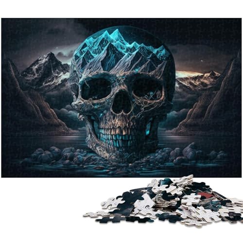 Puzzle für Erwachsene, 1000 Teile, Skelett-Landschaftspuzzle, Denkspiel, Spaß für zu Hause, Aktivitäten, Geburtstagsgeschenk, Reisegeschenk, Größe 38 x 26 cm Puzzle für Erwachsene, 1000 Teile, Skelett-Landschaftspuzzle, Denkspiel, Spaß für zu Hause, Aktivitäten, Geburtstagsgeschenk, Reisegeschenk, Größe 38 x 26 cm von LLONGKT