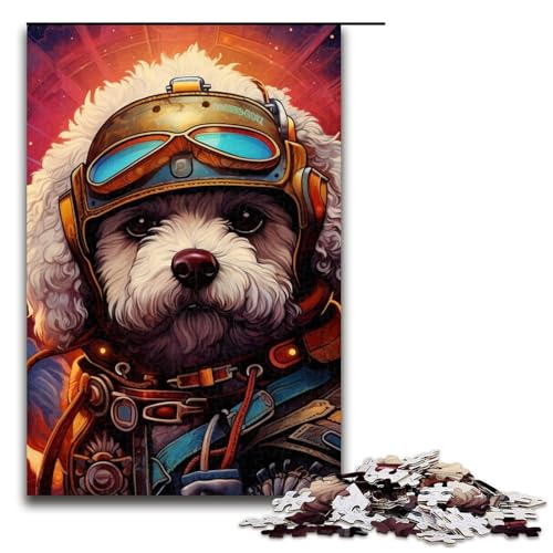 Puzzle für Erwachsene, 1000 Teile, Steampunk-Hundespielzeug, Denkspiel, einzigartiges Herausforderungsspiel, Größe 50 x 75 cm Puzzle für Erwachsene, 1000 Teile, Steampunk-Hundespielzeug, Denkspiel, einzigartiges Herausforderungsspiel, Größe 50 x 75 cm von LLONGKT