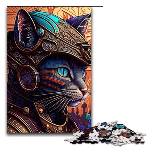 Puzzle für Erwachsene, 1000 Teile, Steampunk-Katzen-Puzzle – anspruchsvolles Spiel, tolles Geschenk für Spiele, geeignet für und Jugendliche ab 14 Jahren, Größe 50 x 75 cm Puzzle für Erwachsene, 1000 Teile, Steampunk-Katzen-Puzzle – anspruchsvolles Spiel, tolles Geschenk für Spiele, geeignet für und Jugendliche ab 14 Jahren, Größe 50 x 75 cm von LLONGKT